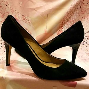 Ann Taylor pumps heel leather 8
